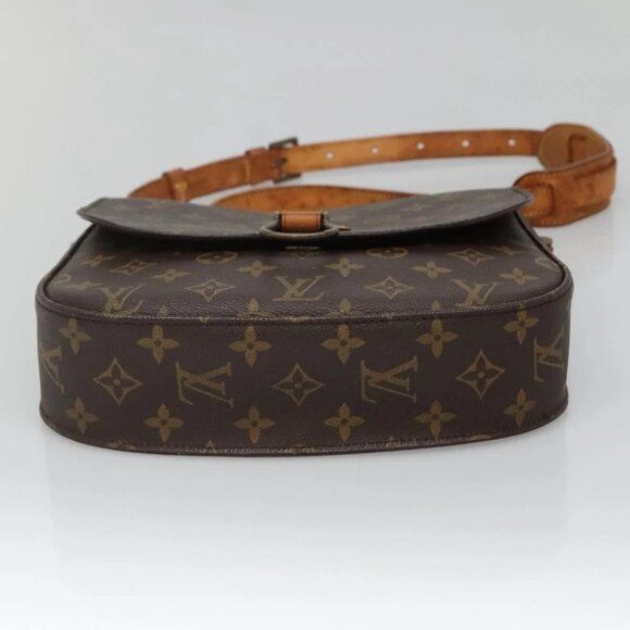 LOUIS VUITTON Monogram Saint Cloud GM Shoulder Bag M51242 LV Auth 139315 - Picture 7 of 16